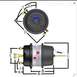 瀚德Haldex Brake组合弹簧制动器GoldSeal